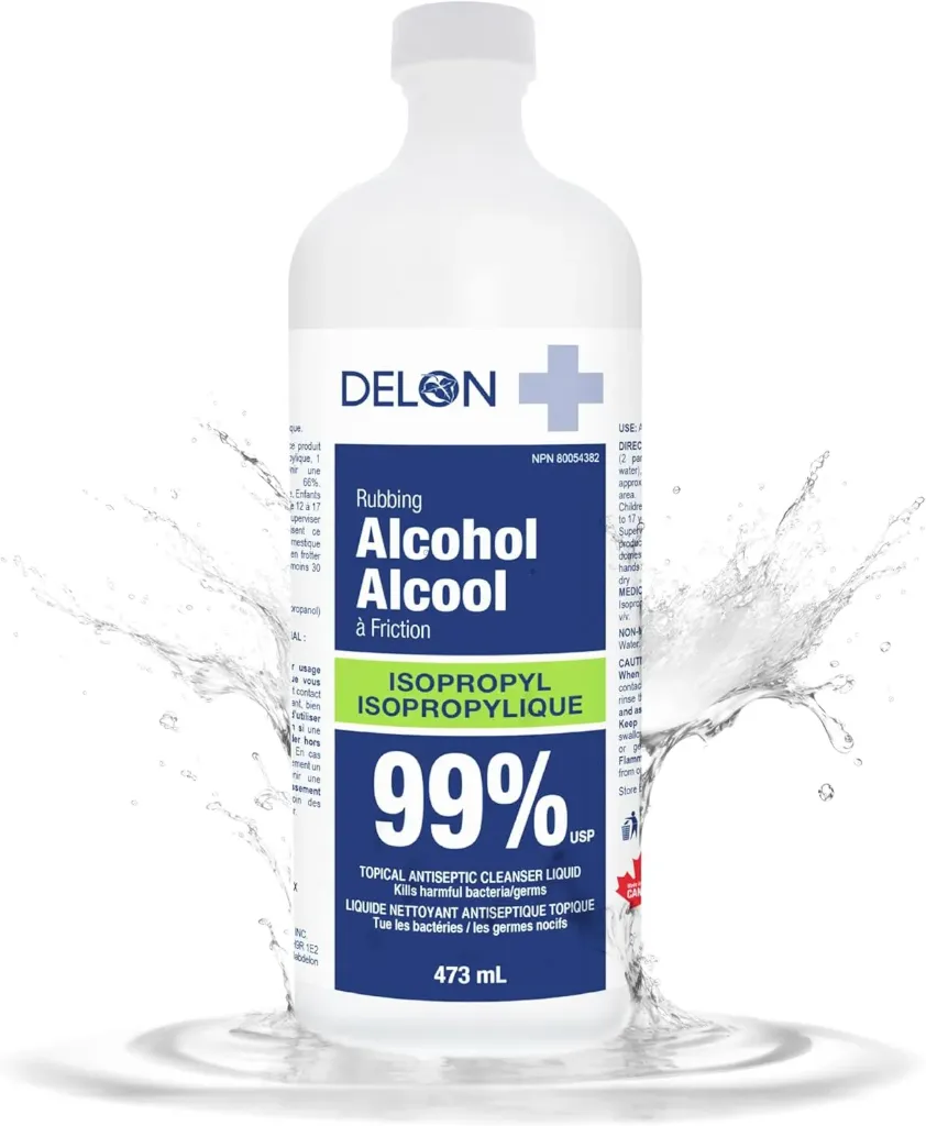 Alcool Rub Alc IPA 99% USP Roud - 473 ml